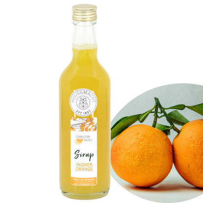 Ingwer Orangen Sirup