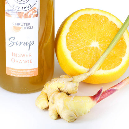 Ingwer Orangen Sirup