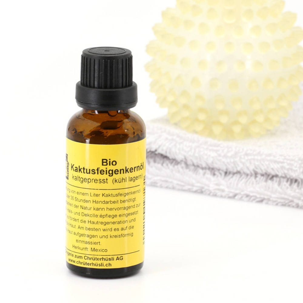 Kaktusfeigenkernöl kaltgepresst Bio 30 ml