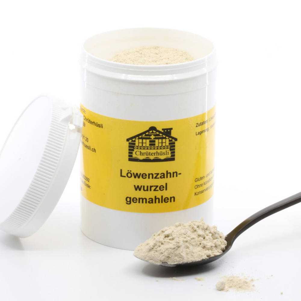 Löwenzahnwurzel gemahlen