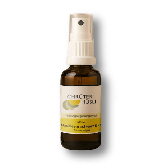 Glycerinmazerat Maulbeere, schwarze Spray Bio 30 ml