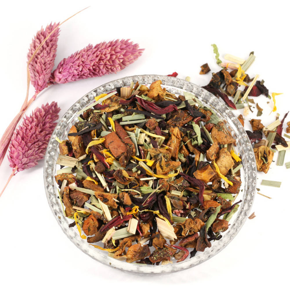 Eistee Rhabarber Bio