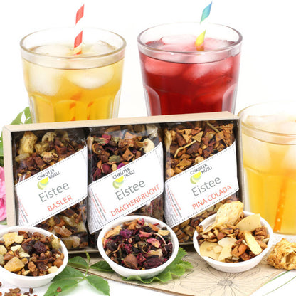 Eistee Probiertrio Exotic