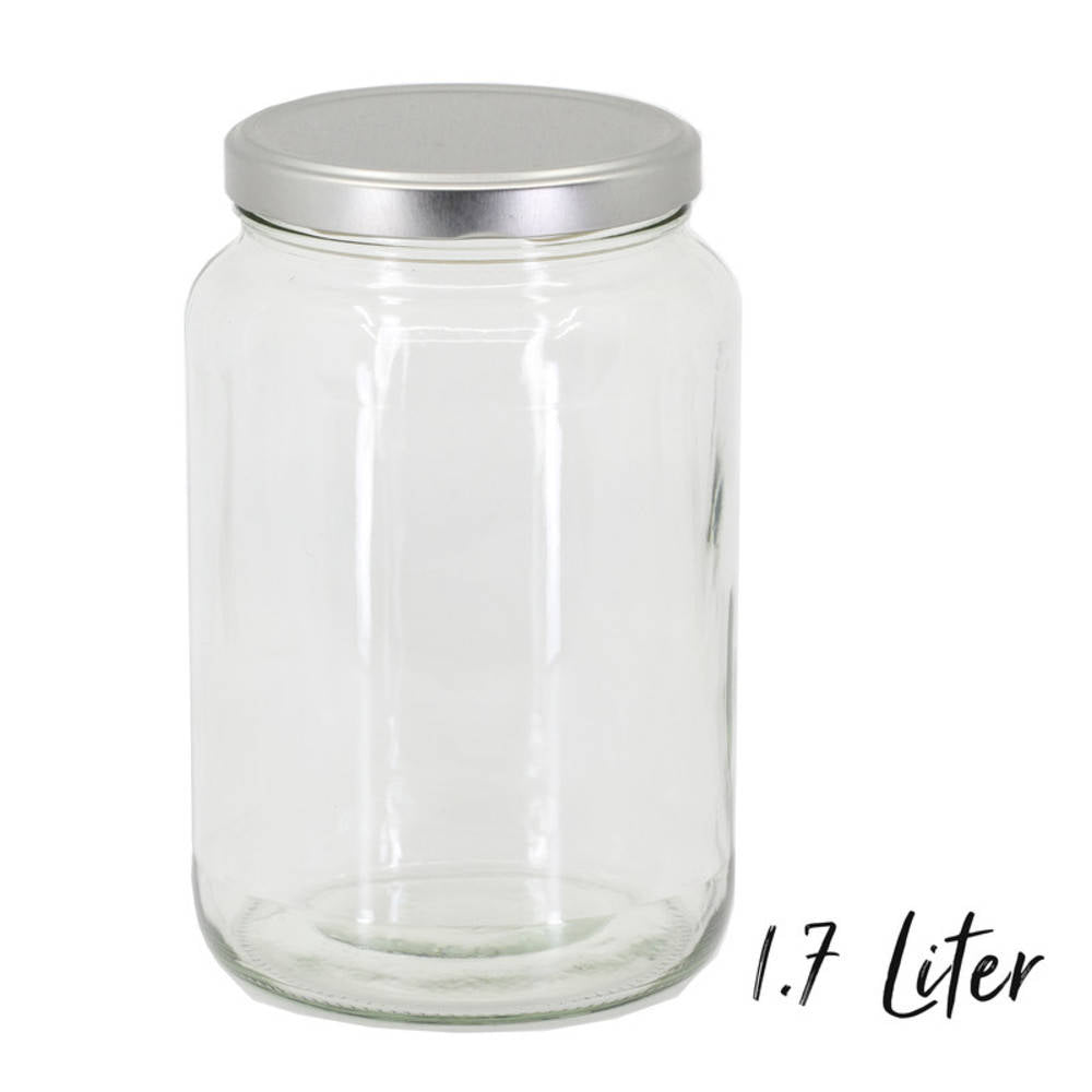 Einmachglas 1.7 Liter mit Deckel