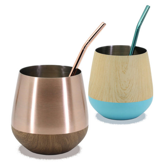 Kalebasse Set Edelstahl