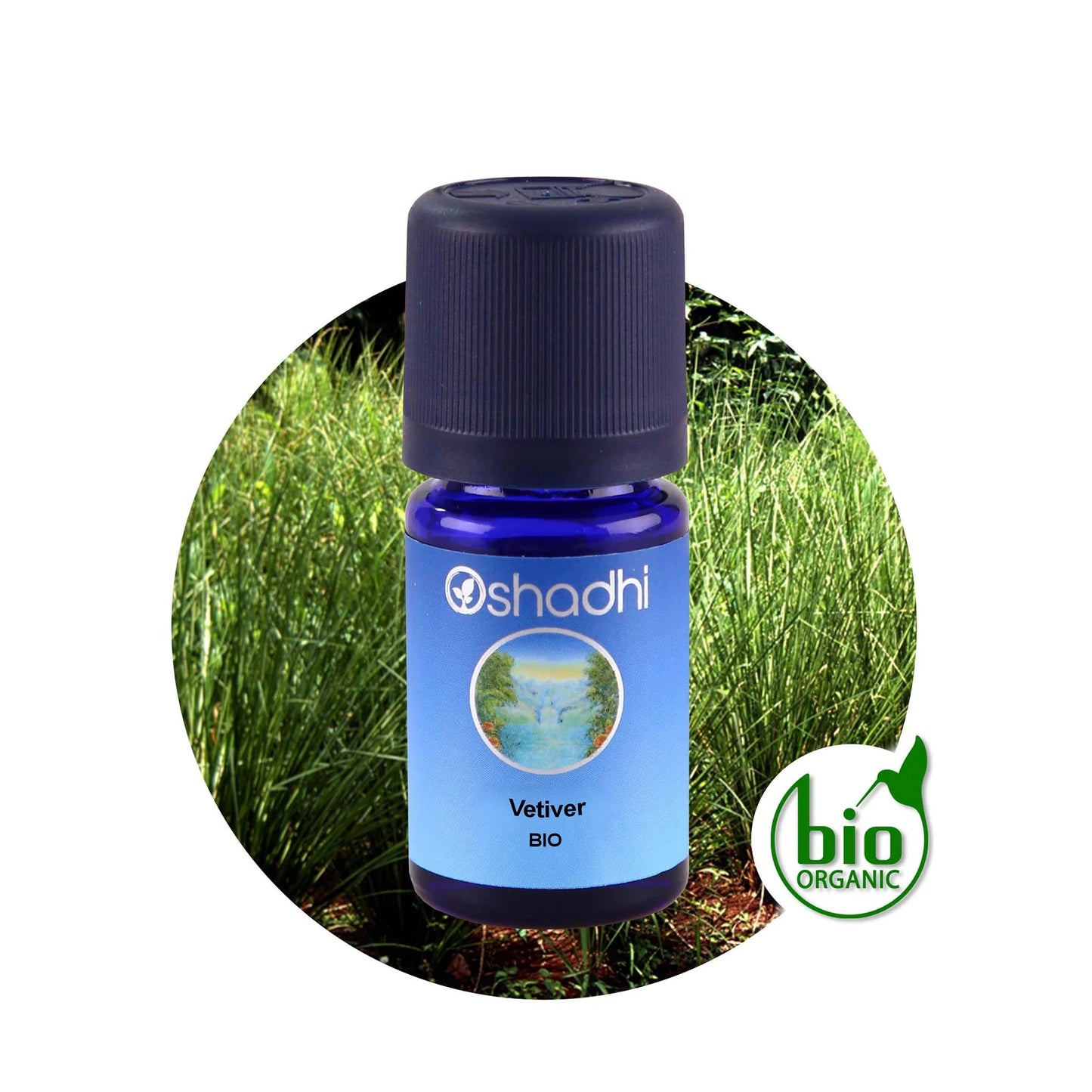 Oshadhi Vétiver extra Ätherisches Öl 10 ml