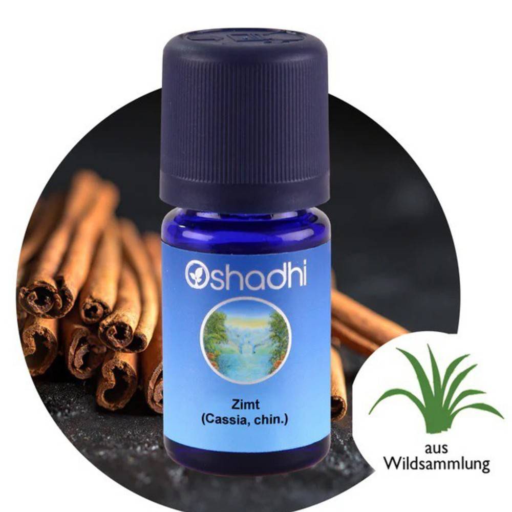 Oshadhi Zimt Cassia ätherisches Öl 10 ml