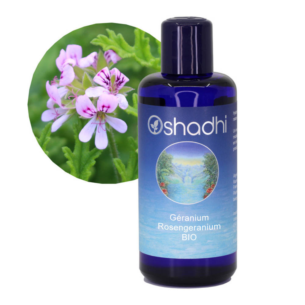 Oshadhi Blütenwasser Geranie (Hydrolat) 200 ml
