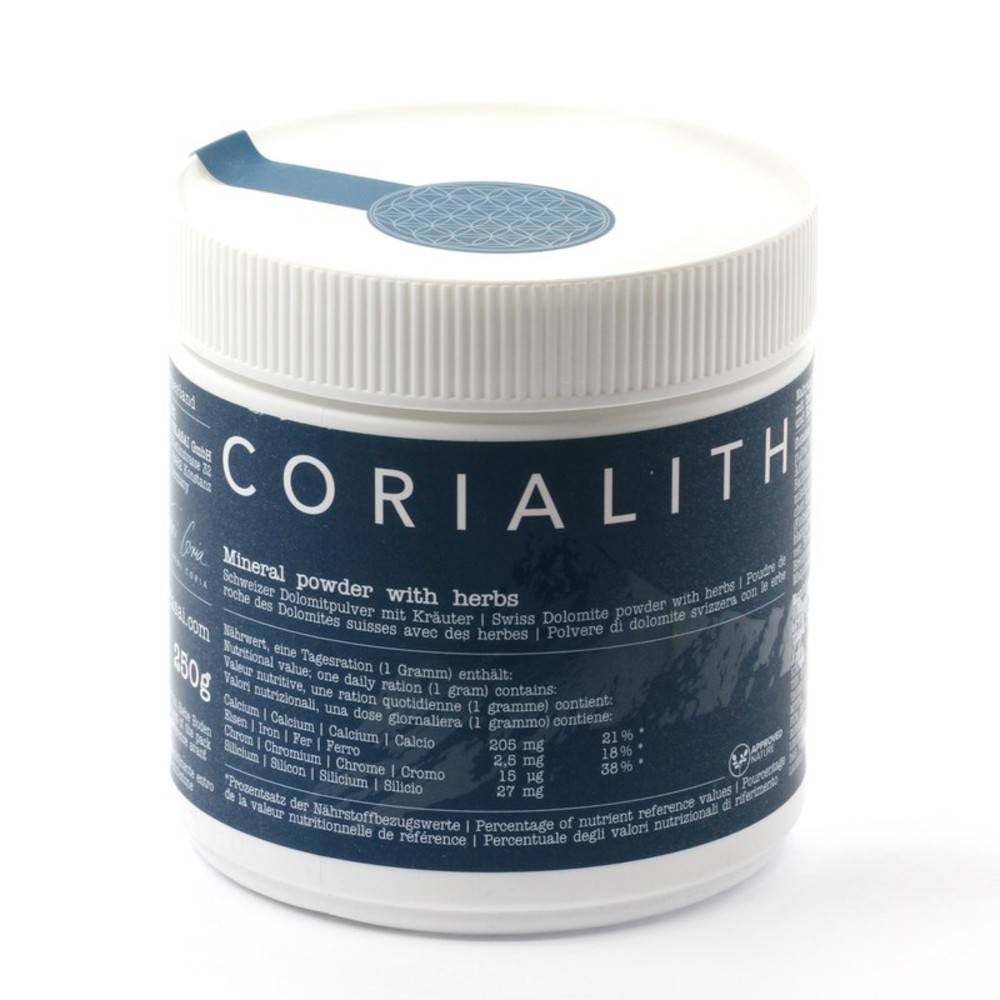 Corialith Schweizer Dolomitpulver Kräuter 250 g