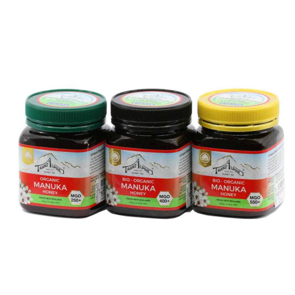 Hoyer Tranzalpine Manuka Honig Bio 250 g