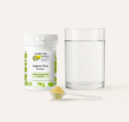 Arginin Plus-einnahme