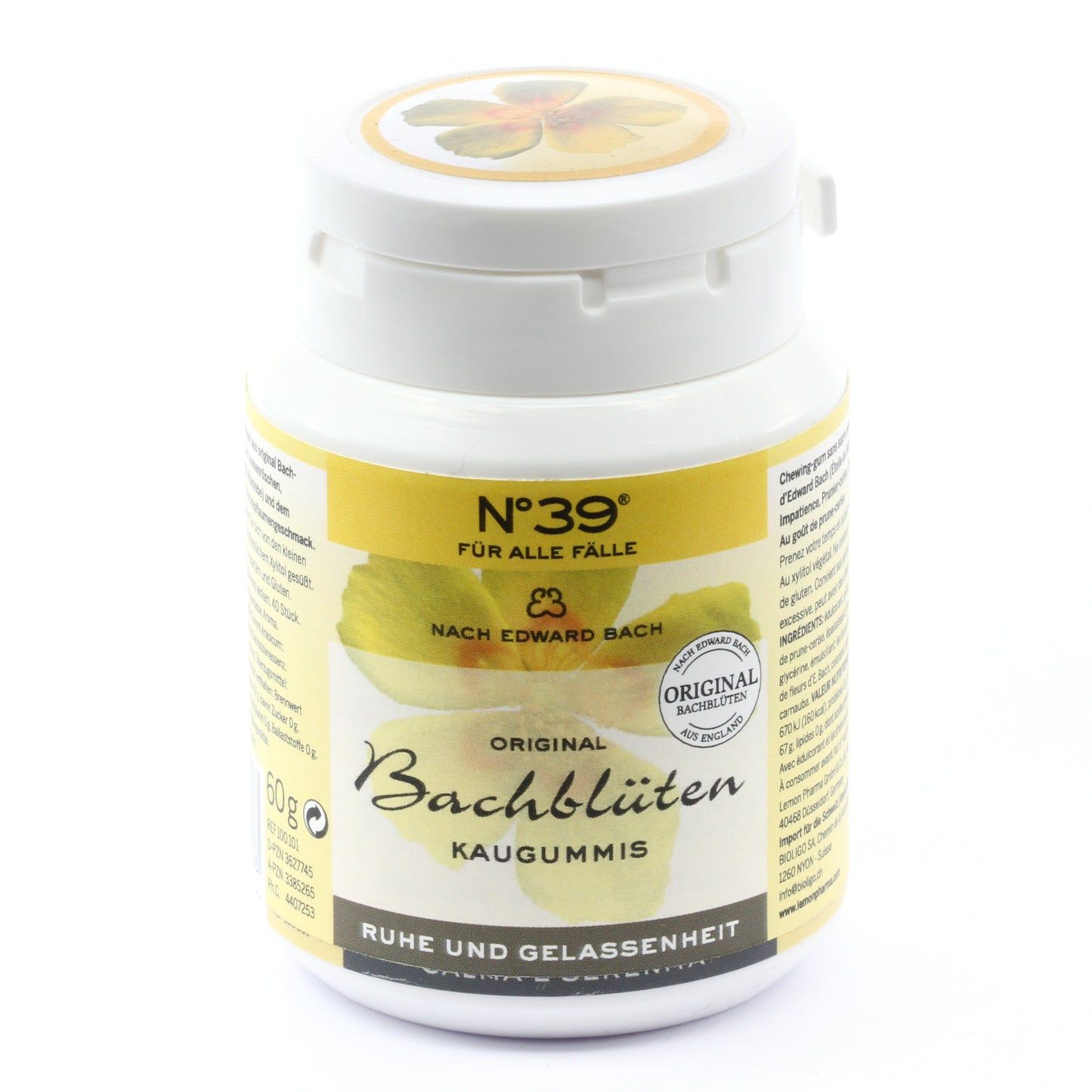 Lemon Pharma Dr. Bach Kaugummi Notfall Ds 60 g