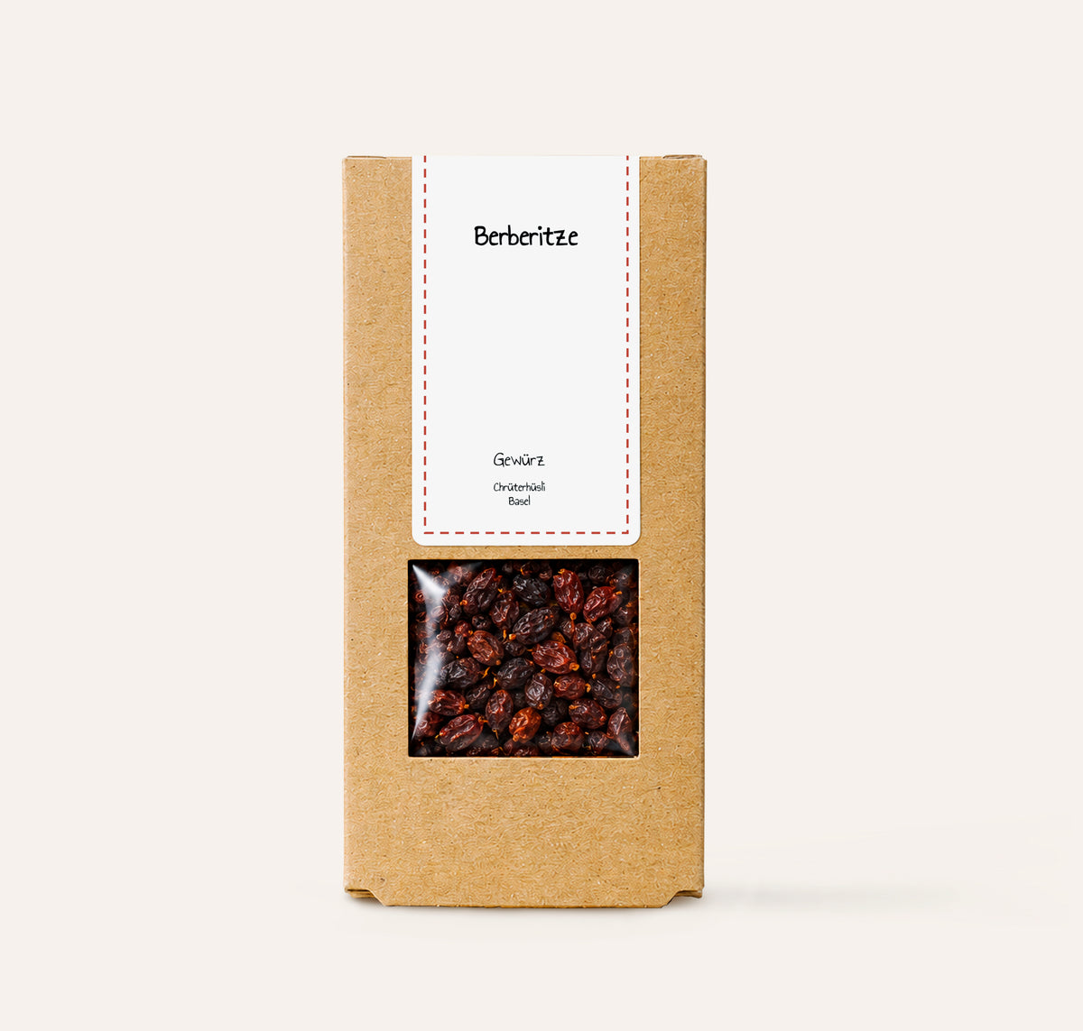 Berberitze-verpackung