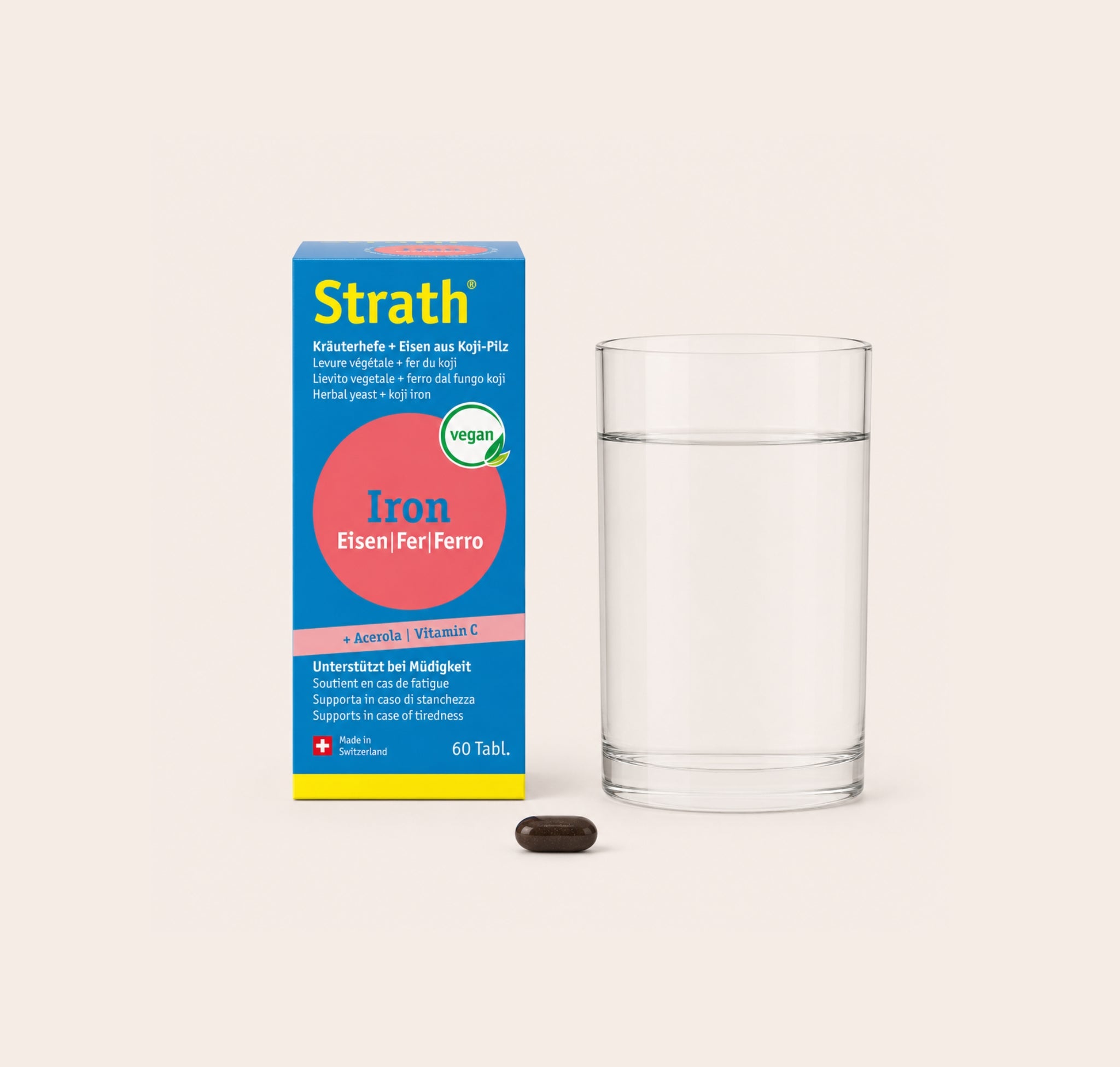 Bio Strath Eisen Kapseln-einnahme
