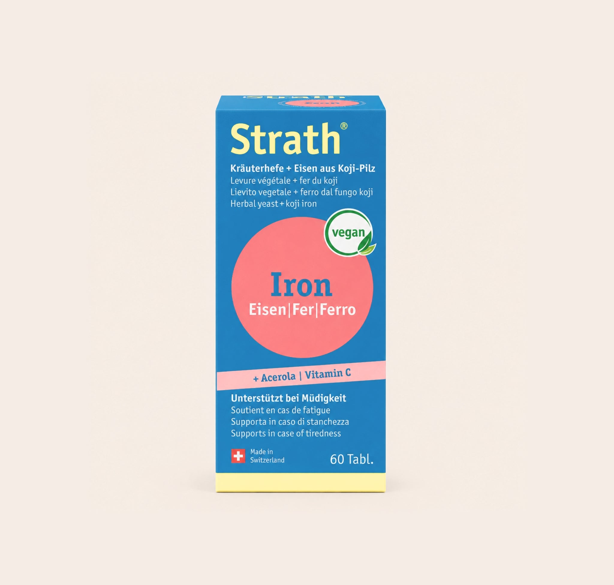 Bio Strath Eisen Kapseln-verpackung