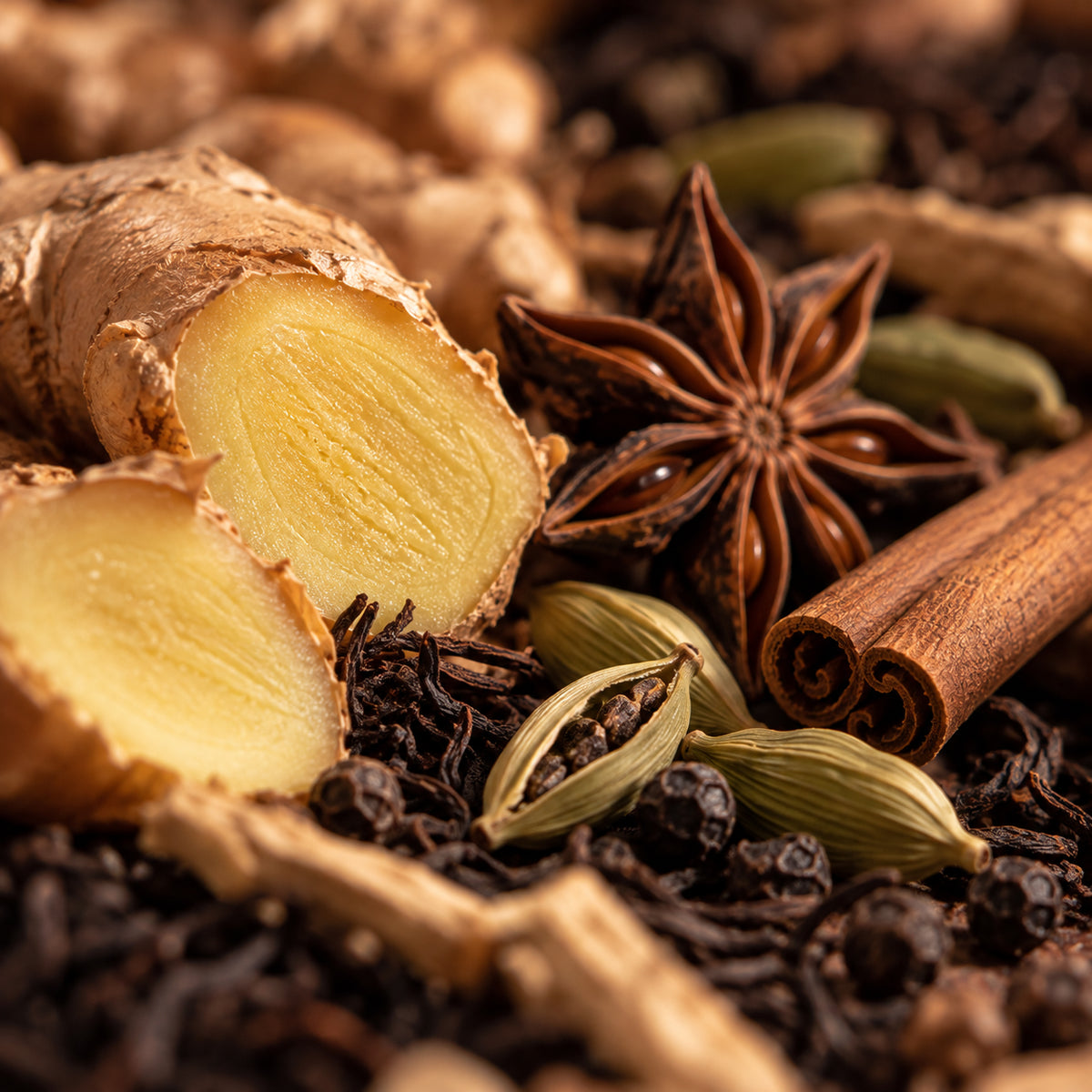 Black Chai Tee Bio-zutaten