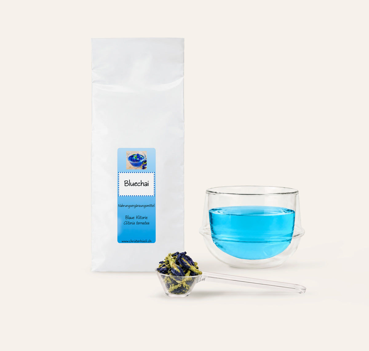 Blaue Klitorie Tee (Blue Chai)-einnahme