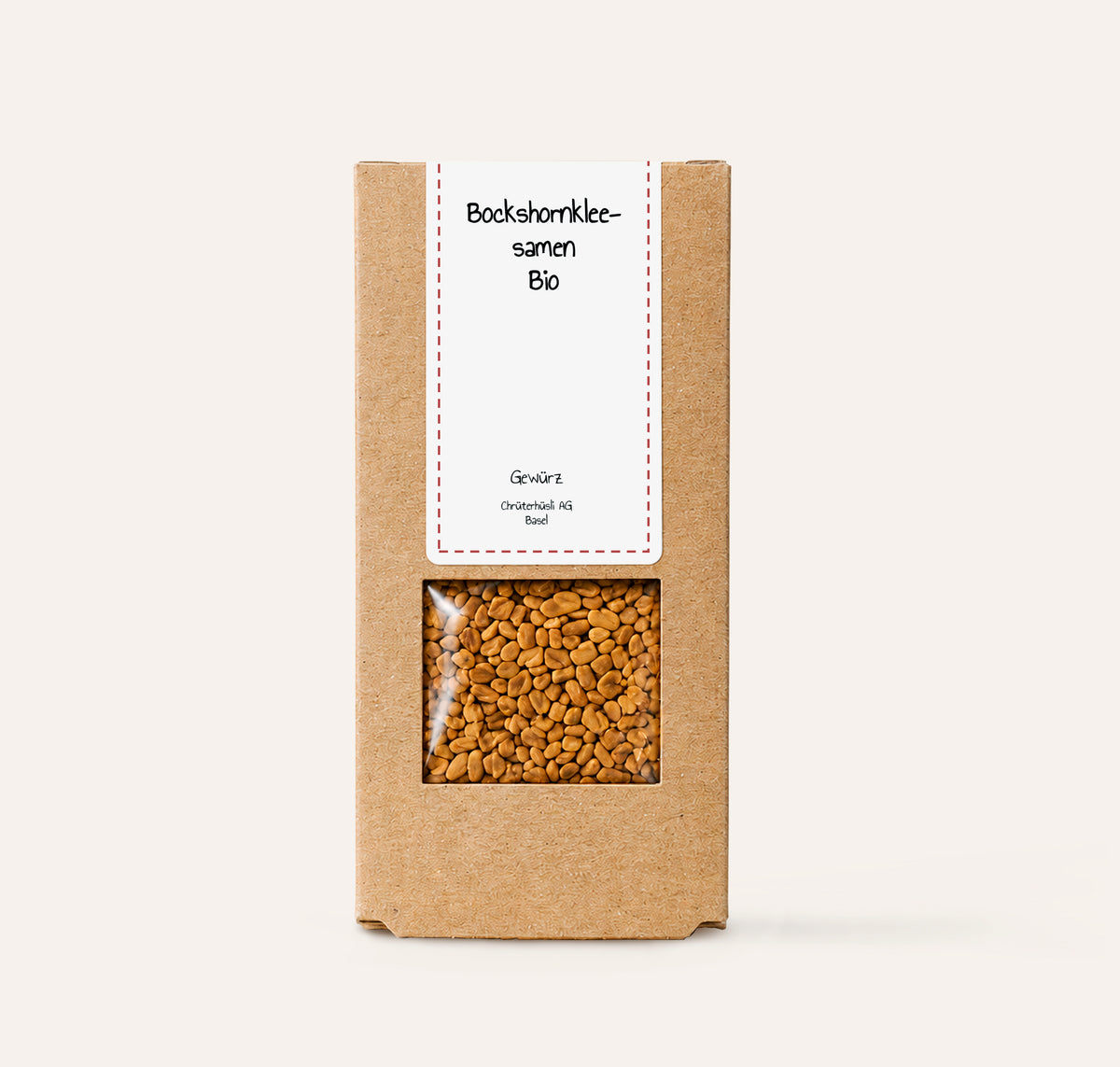 Bockshornklee Samen Bio-verpackung
