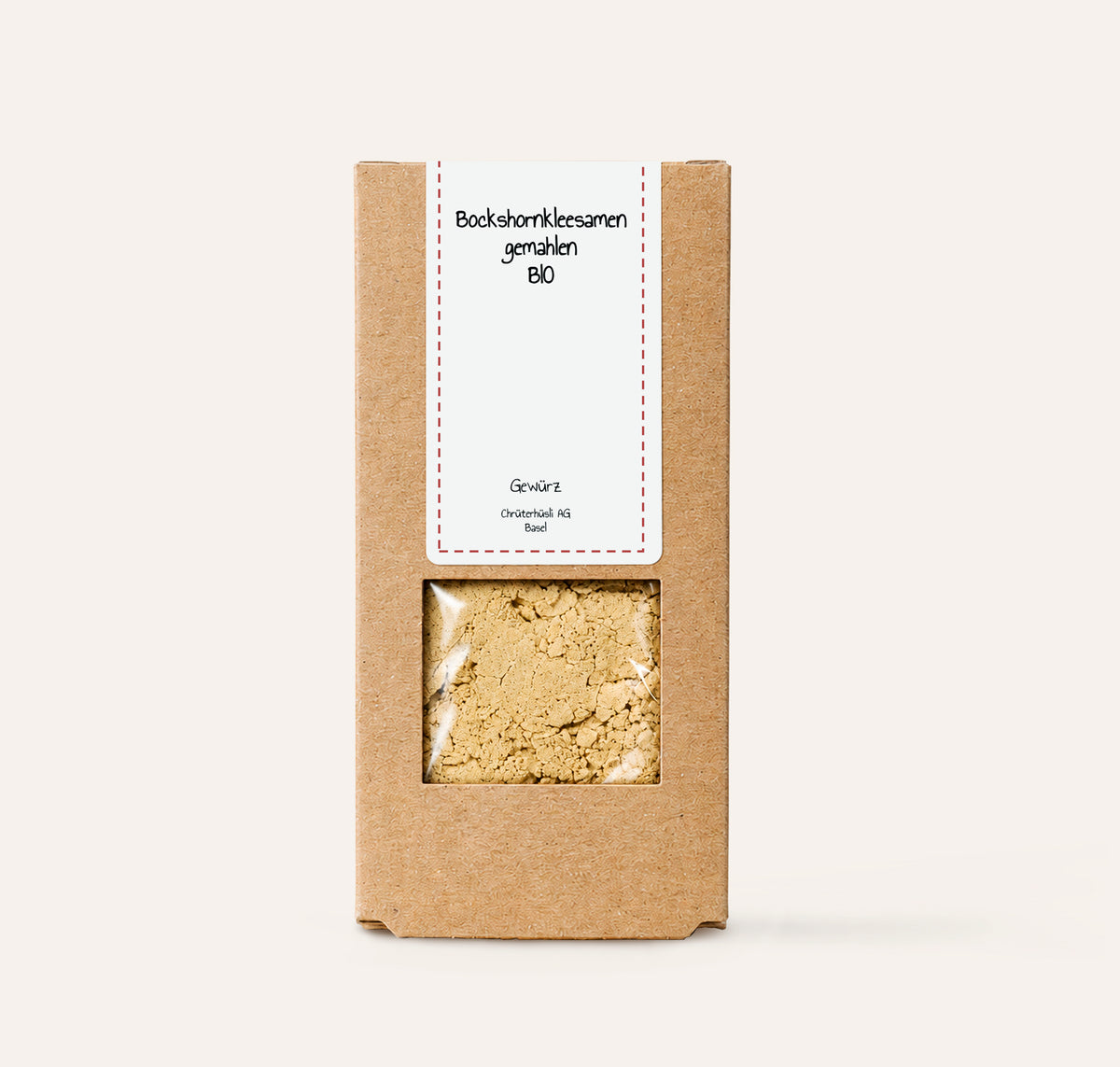 Bockshornklee Samen Gemahlen Bio-verpackung
