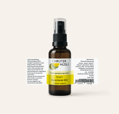 Brombeere Glycerinmazerat-etikette