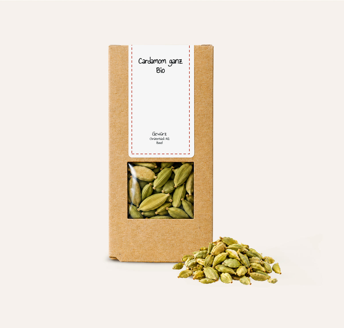 Cardamom grün ganz Bio-einnahme