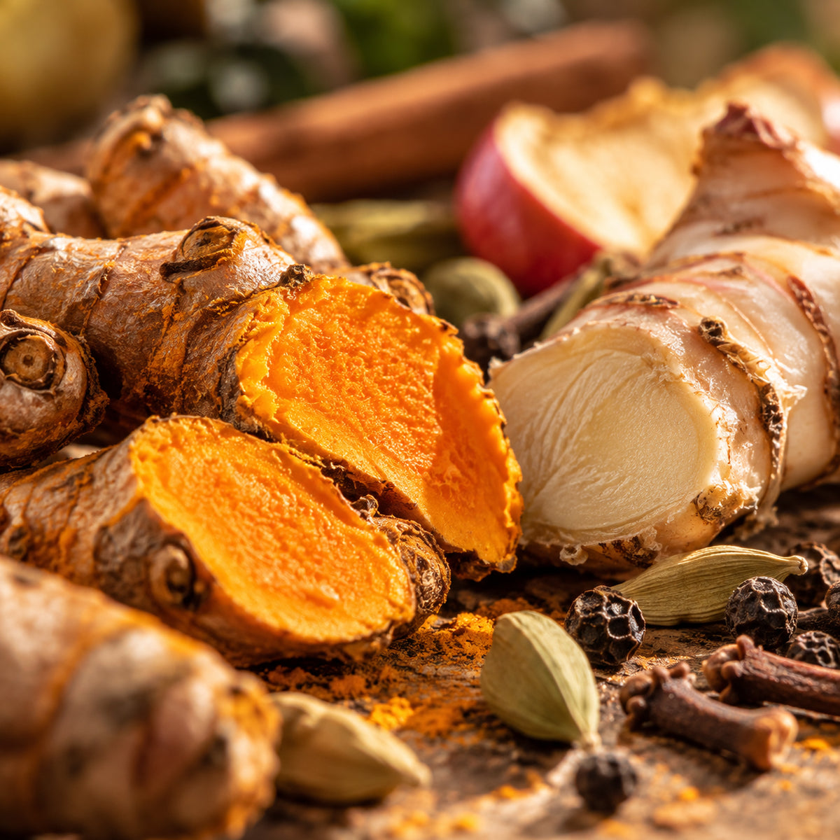 Curcuma Chai Tee-zutaten