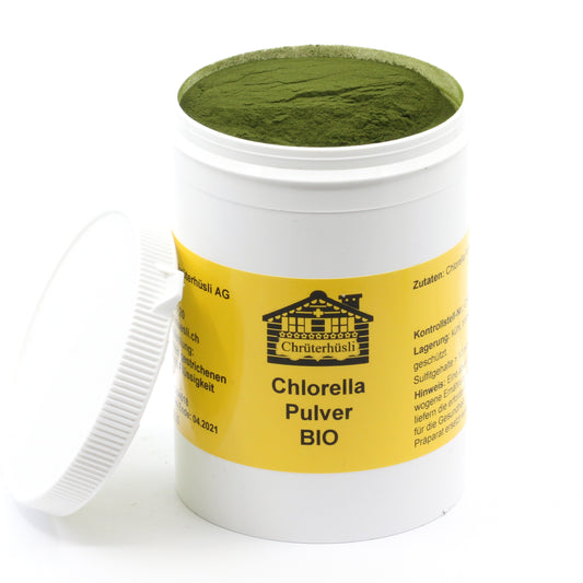Chlorella Alge Pulver Bio 125 g