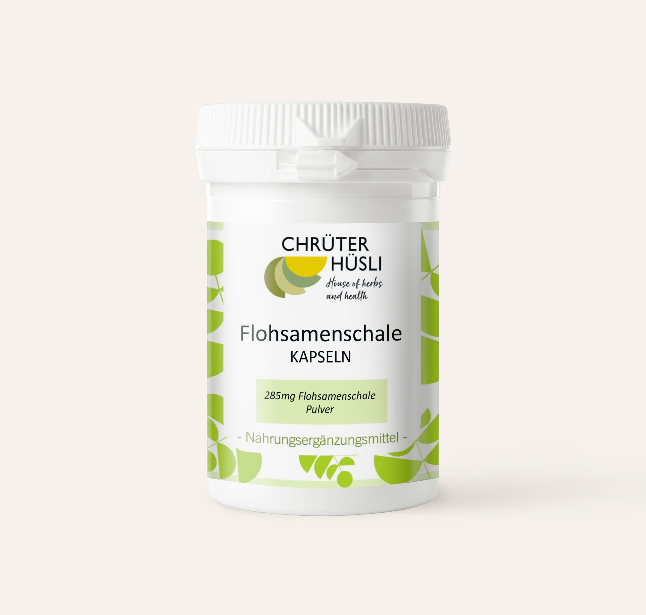 Flohsamenschale Kapseln-verpackung