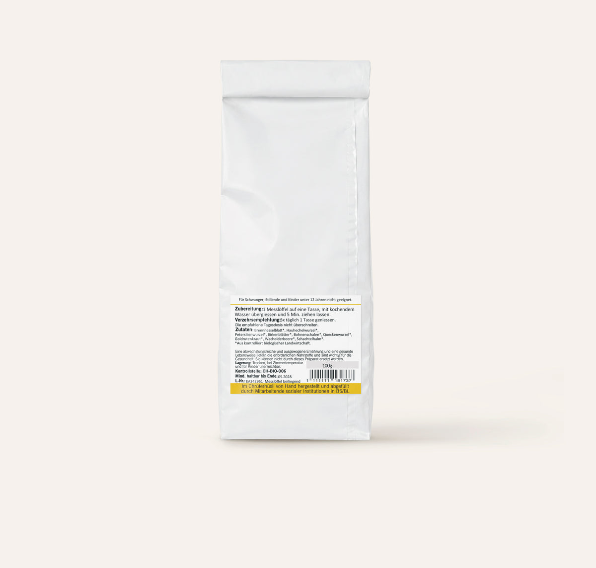 Flow Bio Tee-etikettе