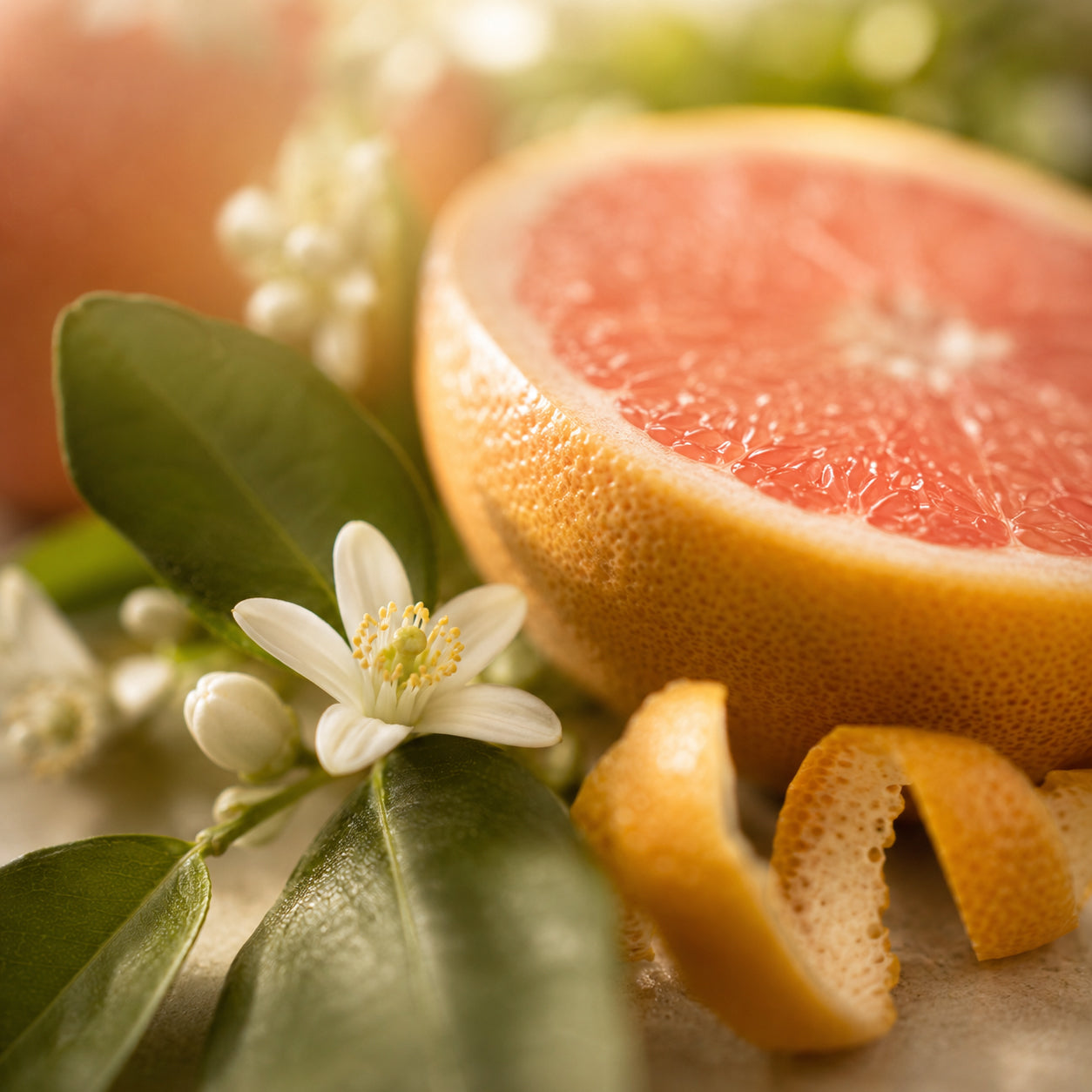 Grapefruit Öl-zutaten