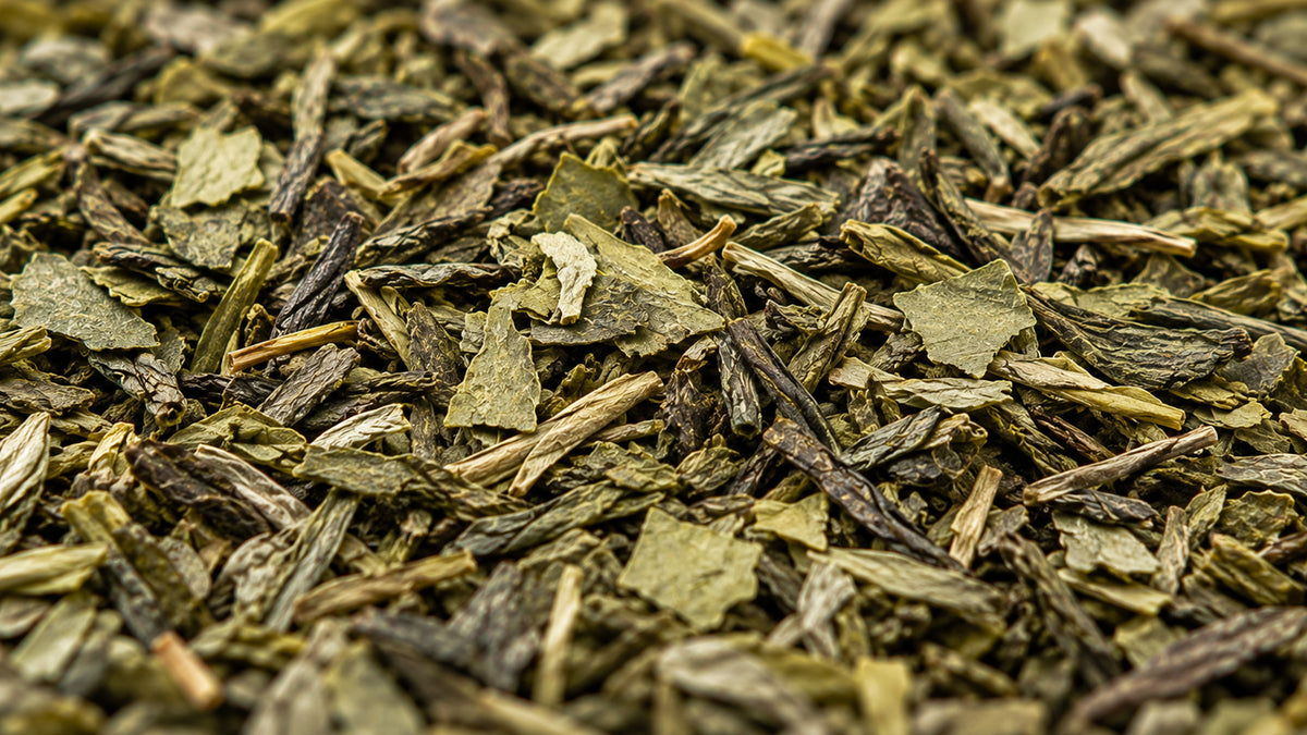 Grüntee Sencha entkoffeiniert Bio-form_top
