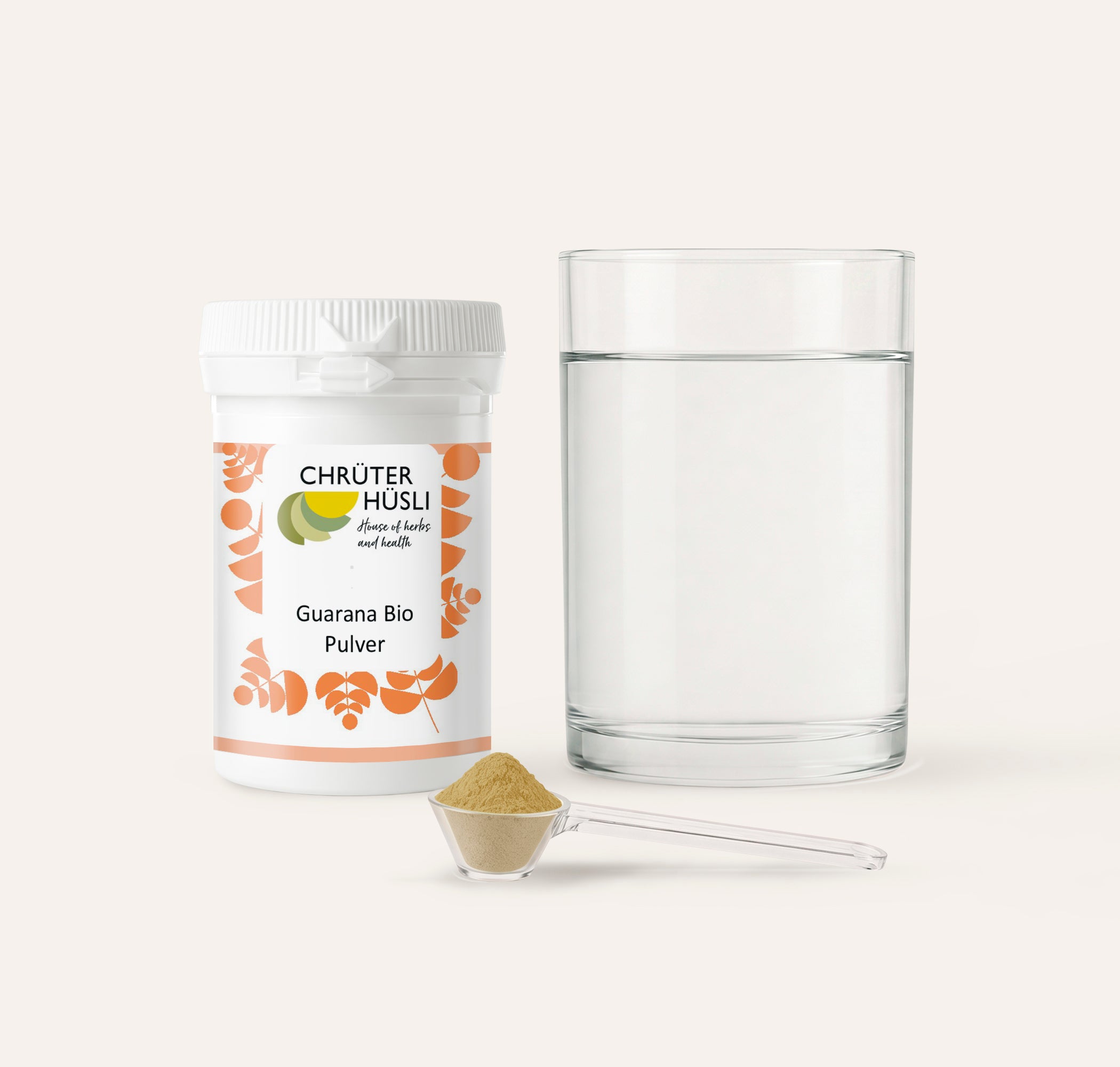Guarana Bio Pulver-einnahme