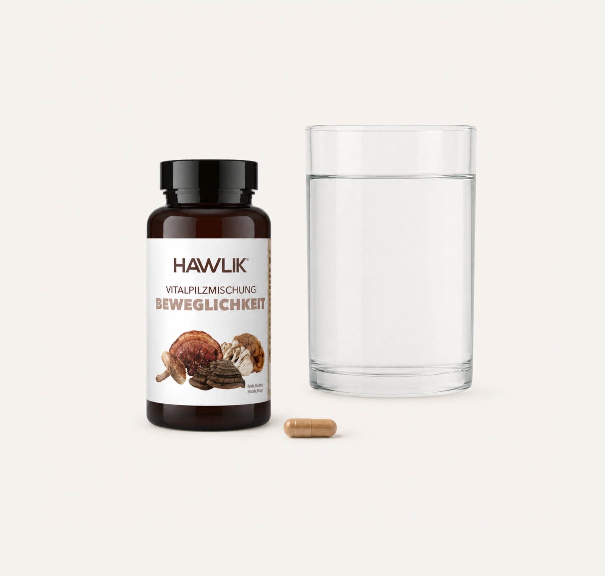 Hawlik Beweglichkeit Vitalpilzmischung Kapseln-einnahme