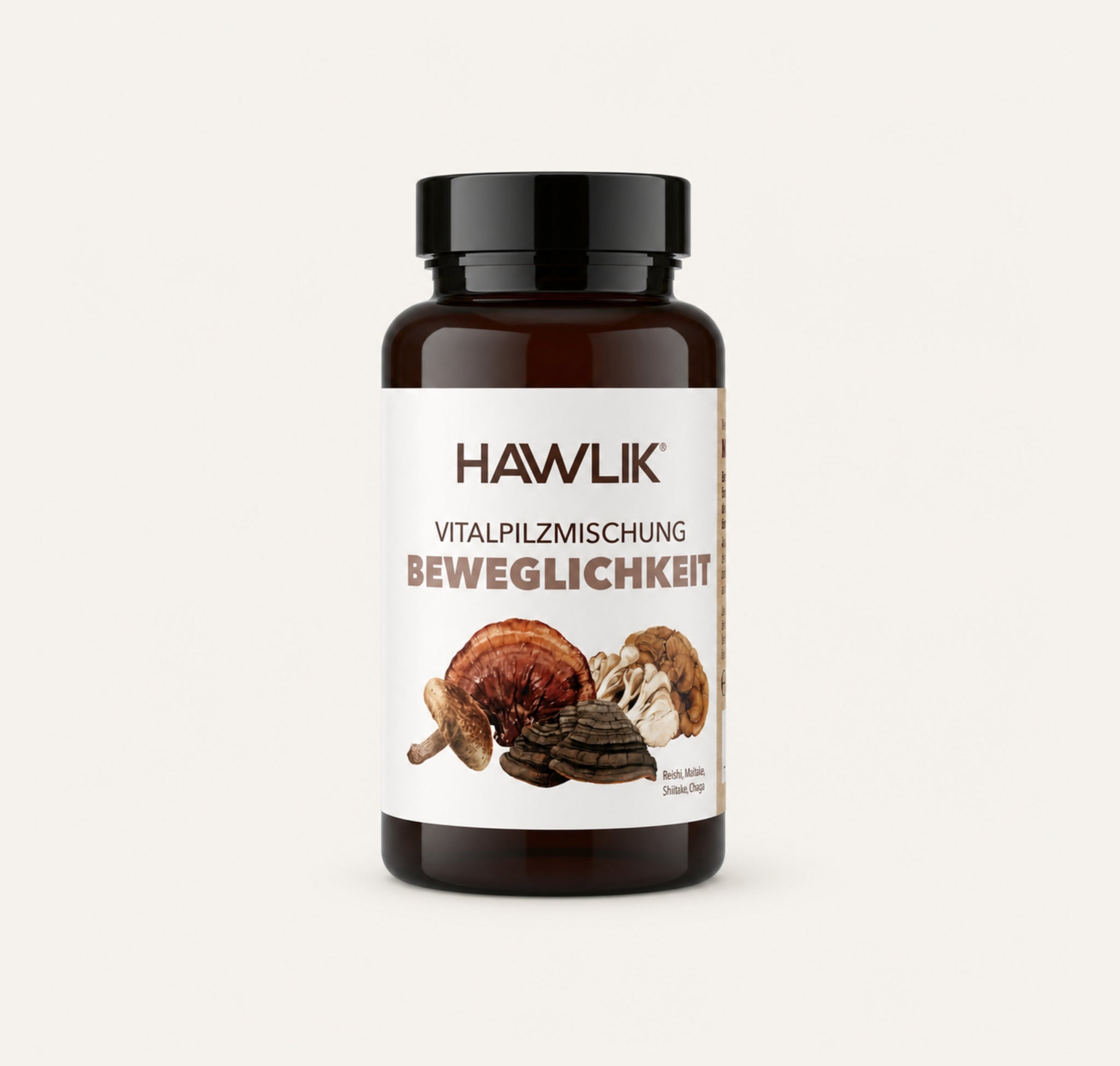 Hawlik Beweglichkeit Vitalpilzmischung Kapseln-verpackung