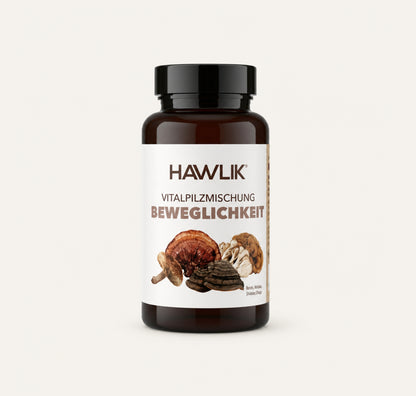 Hawlik Beweglichkeit Vitalpilzmischung Kapseln-verpackung