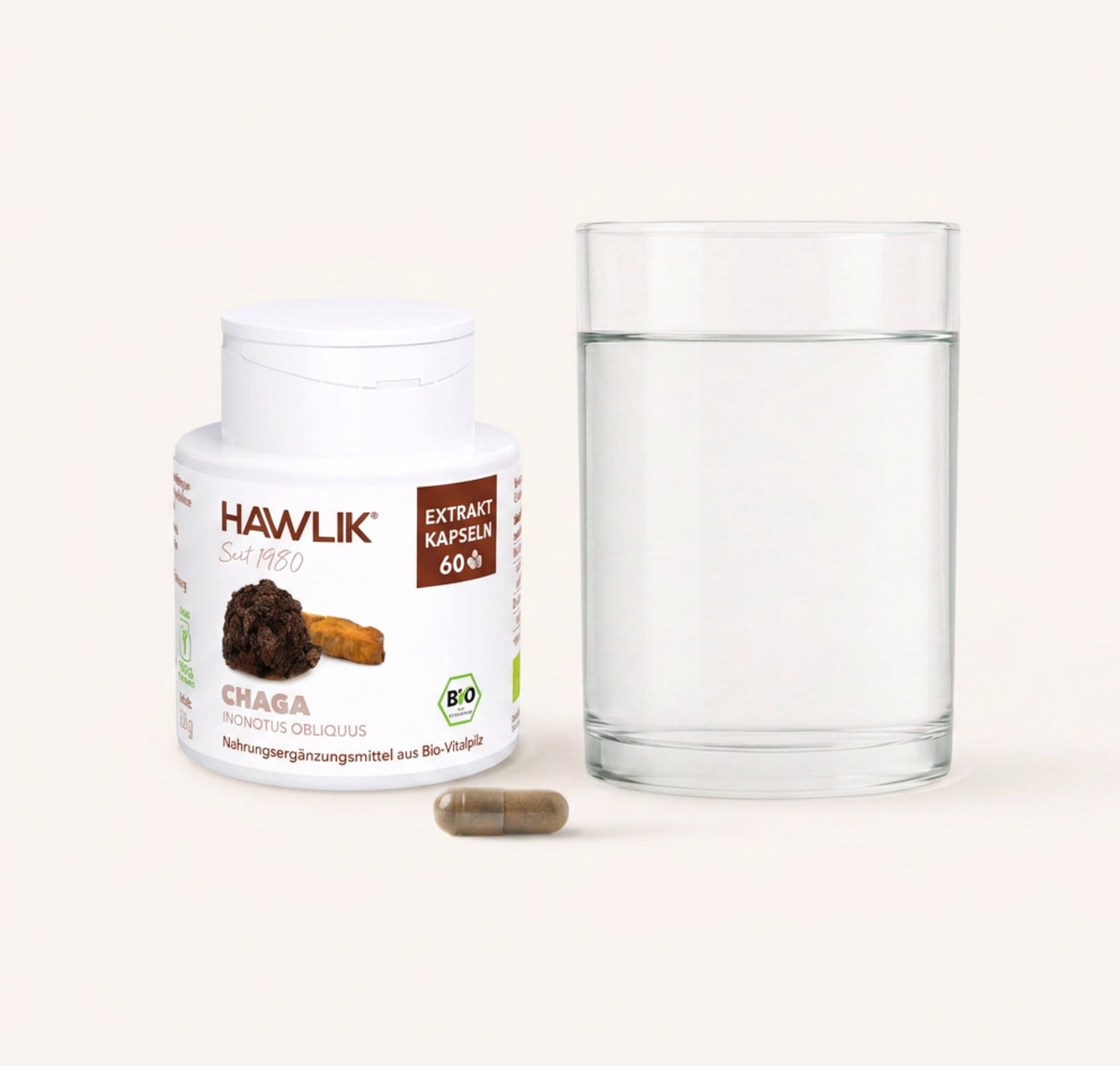 Hawlik Chaga Extrakt Kapseln-einnahme