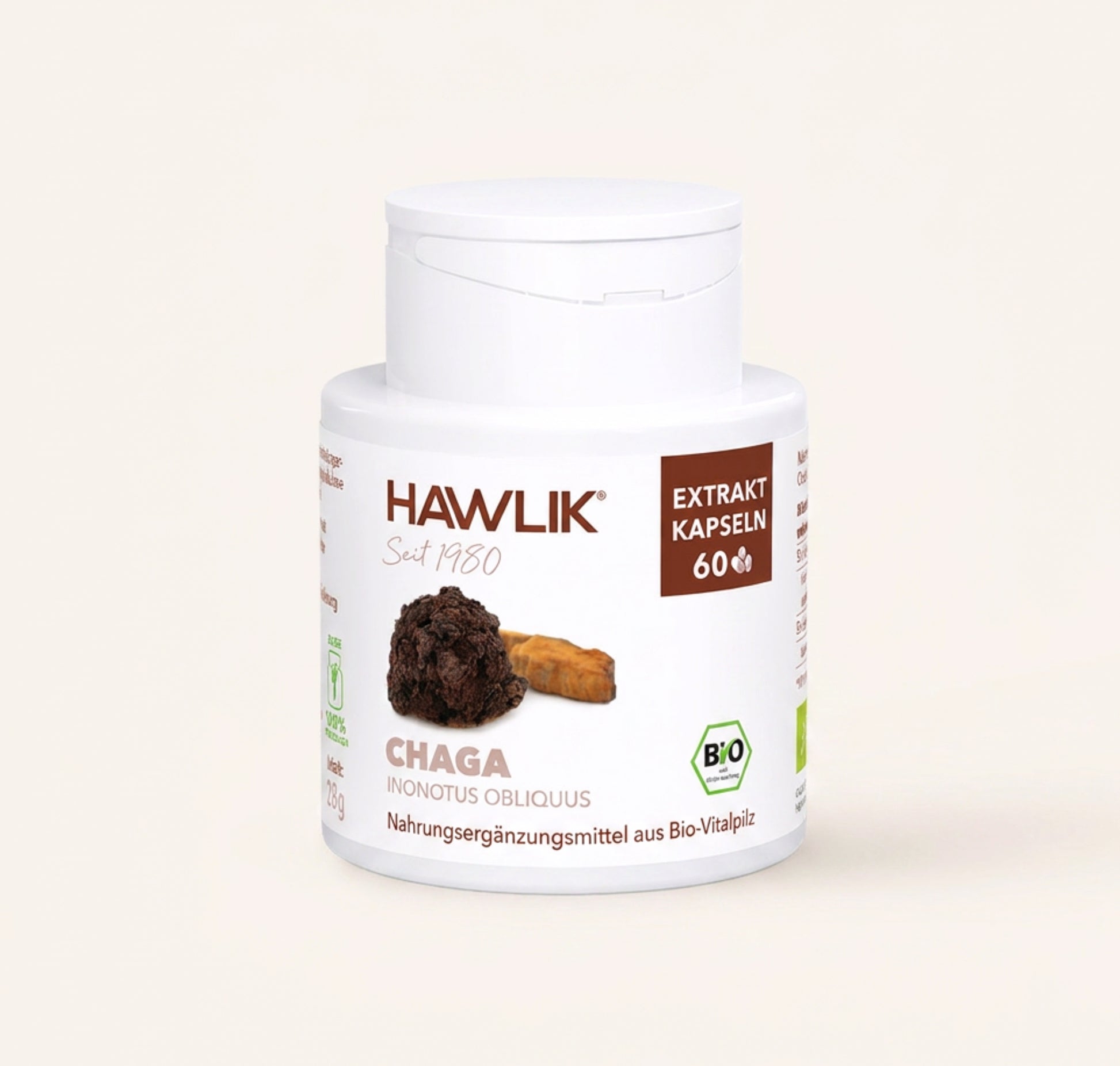 Hawlik Chaga Extrakt Kapseln-verpackung