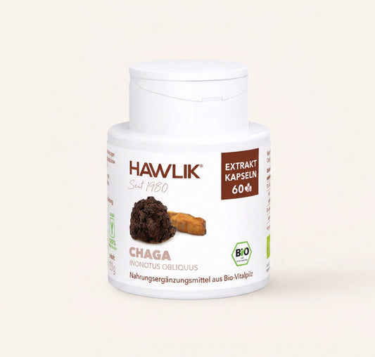 Hawlik Chaga Extrakt Kapseln-verpackung
