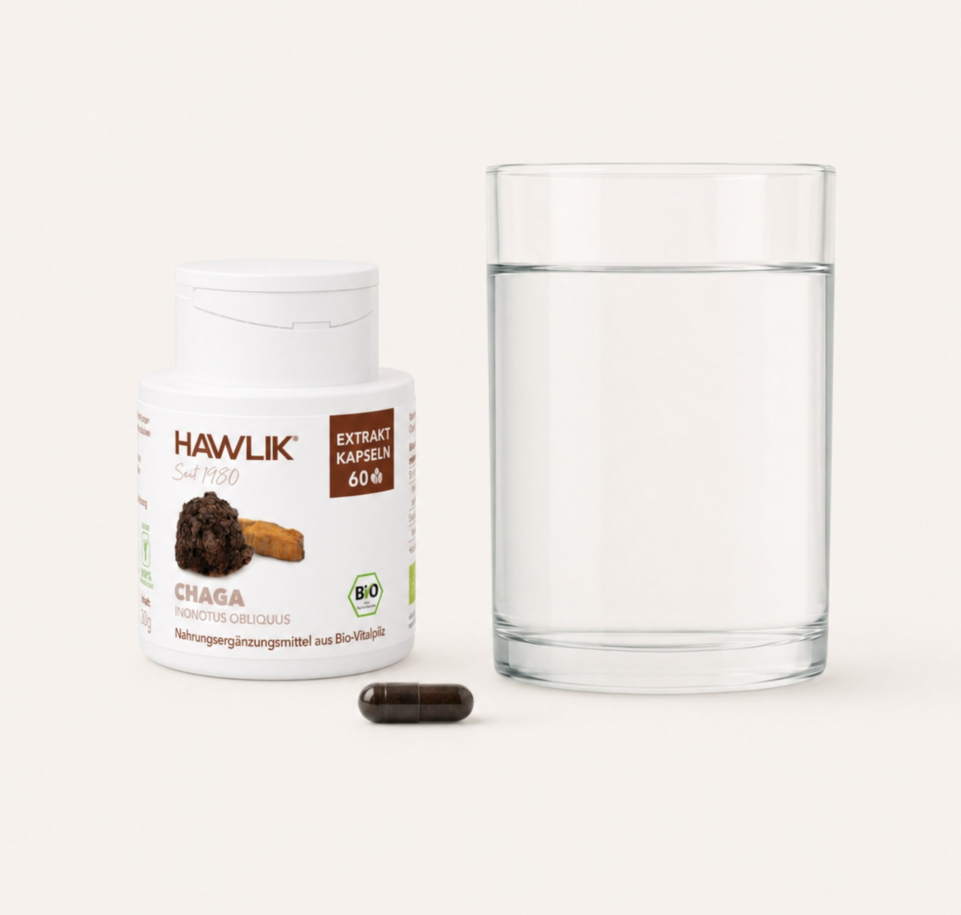 Hawlik Chaga Kapseln-einnahme