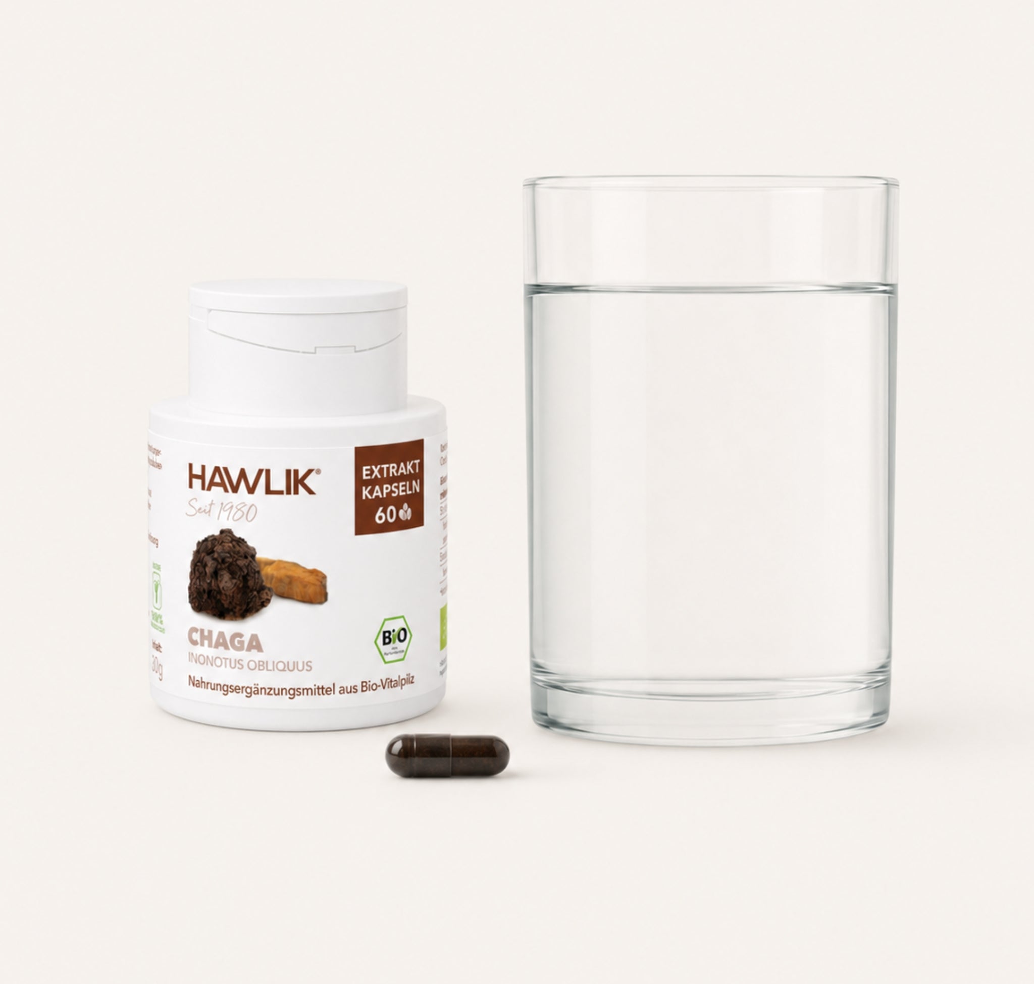 Hawlik Chaga Kapseln-einnahme