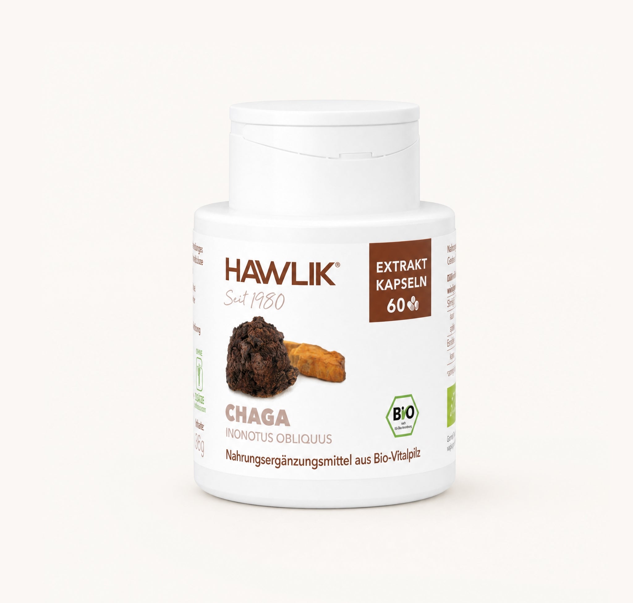 Hawlik Chaga Kapseln-verpackung