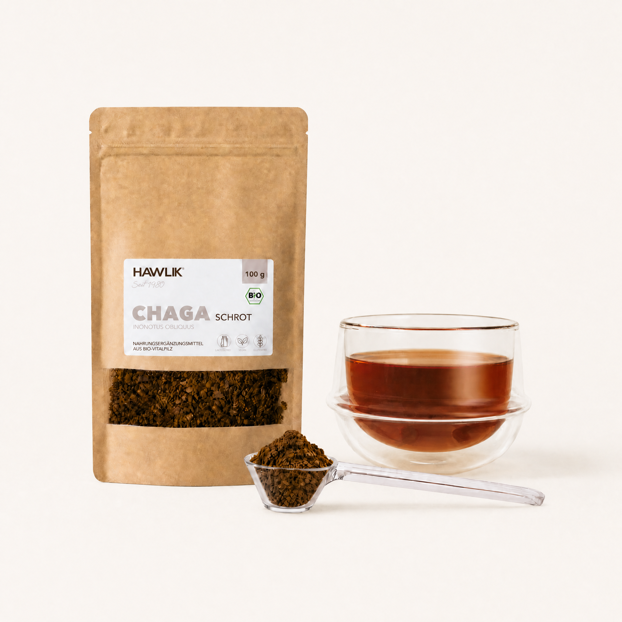 Hawlik Chaga Pulver-einnahme