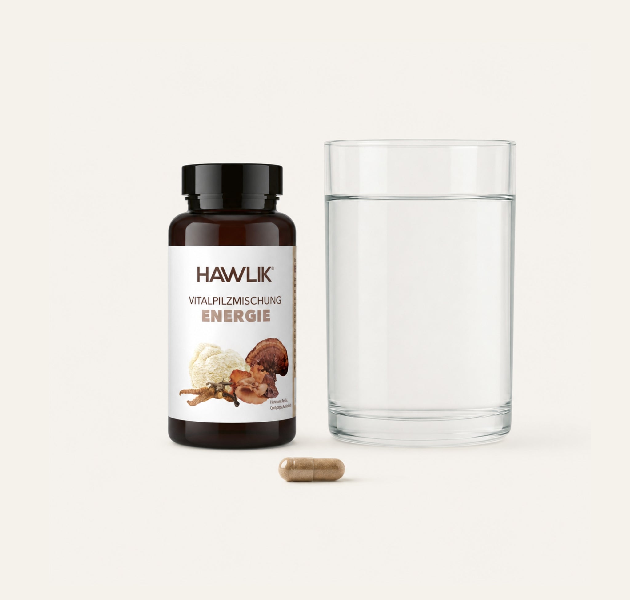Hawlik Energie Vitalpilzmischung Kapseln-einnahme