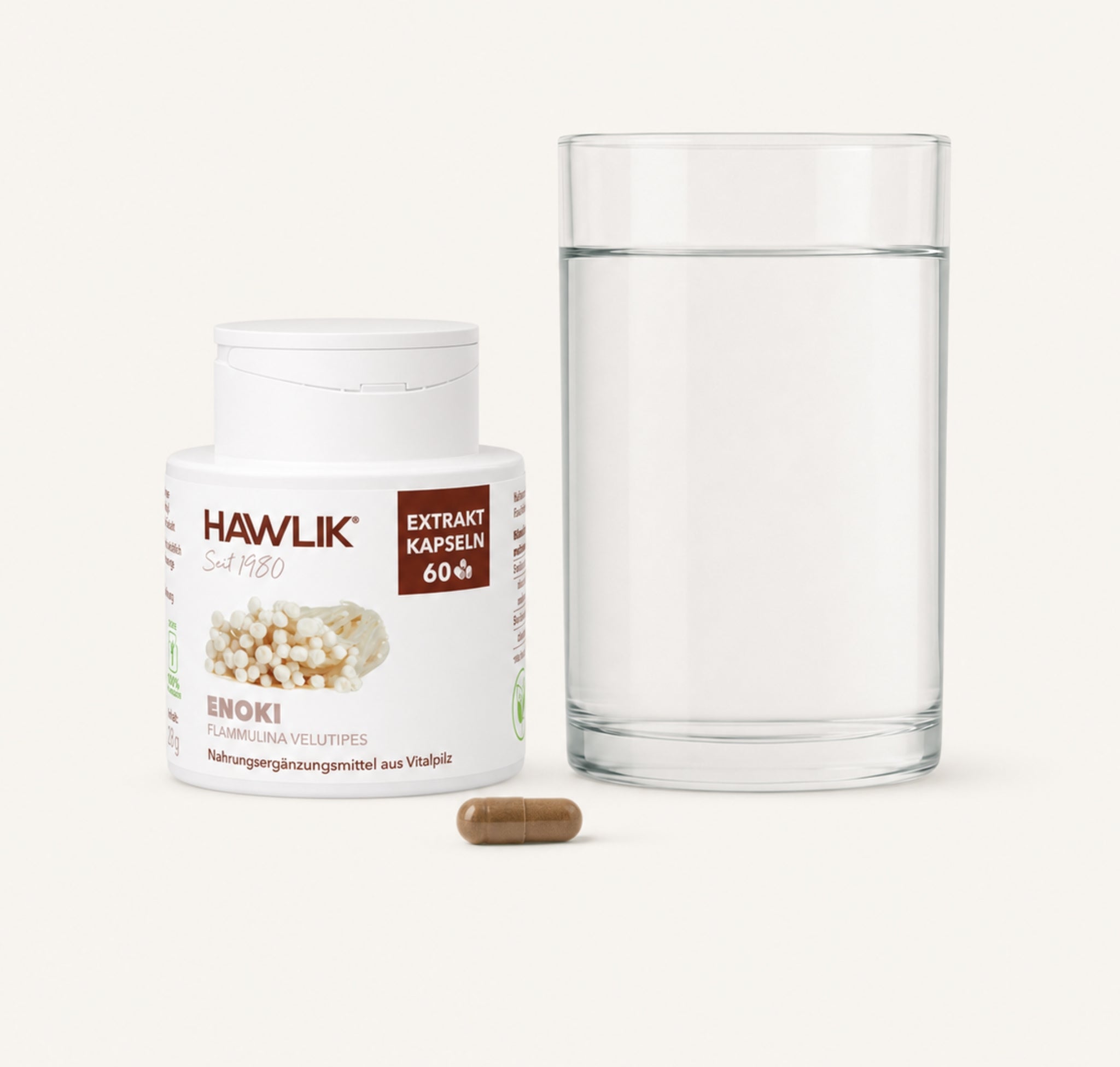Hawlik Enoki Kapseln-einnahme