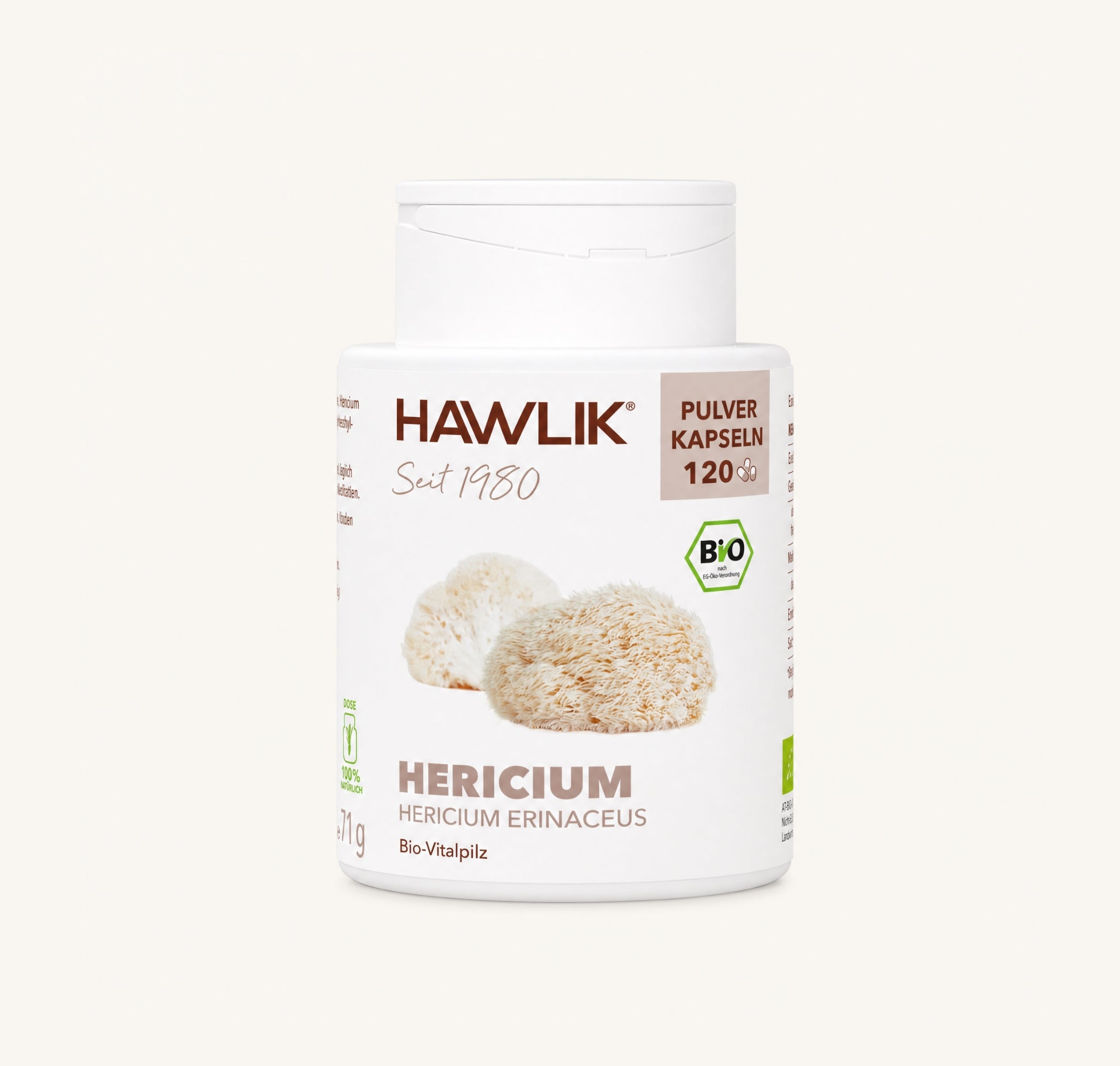 Hawlik Hericium Kapseln-verpackung