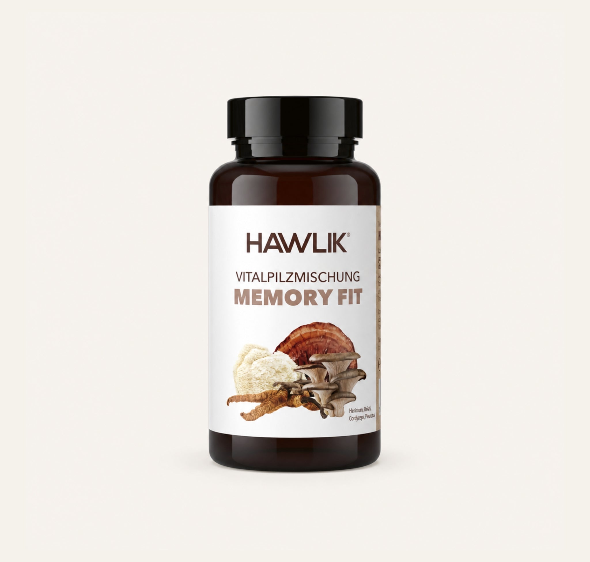 Hawlik Memory Fit Vitalpilzmischung Kapseln-verpackung