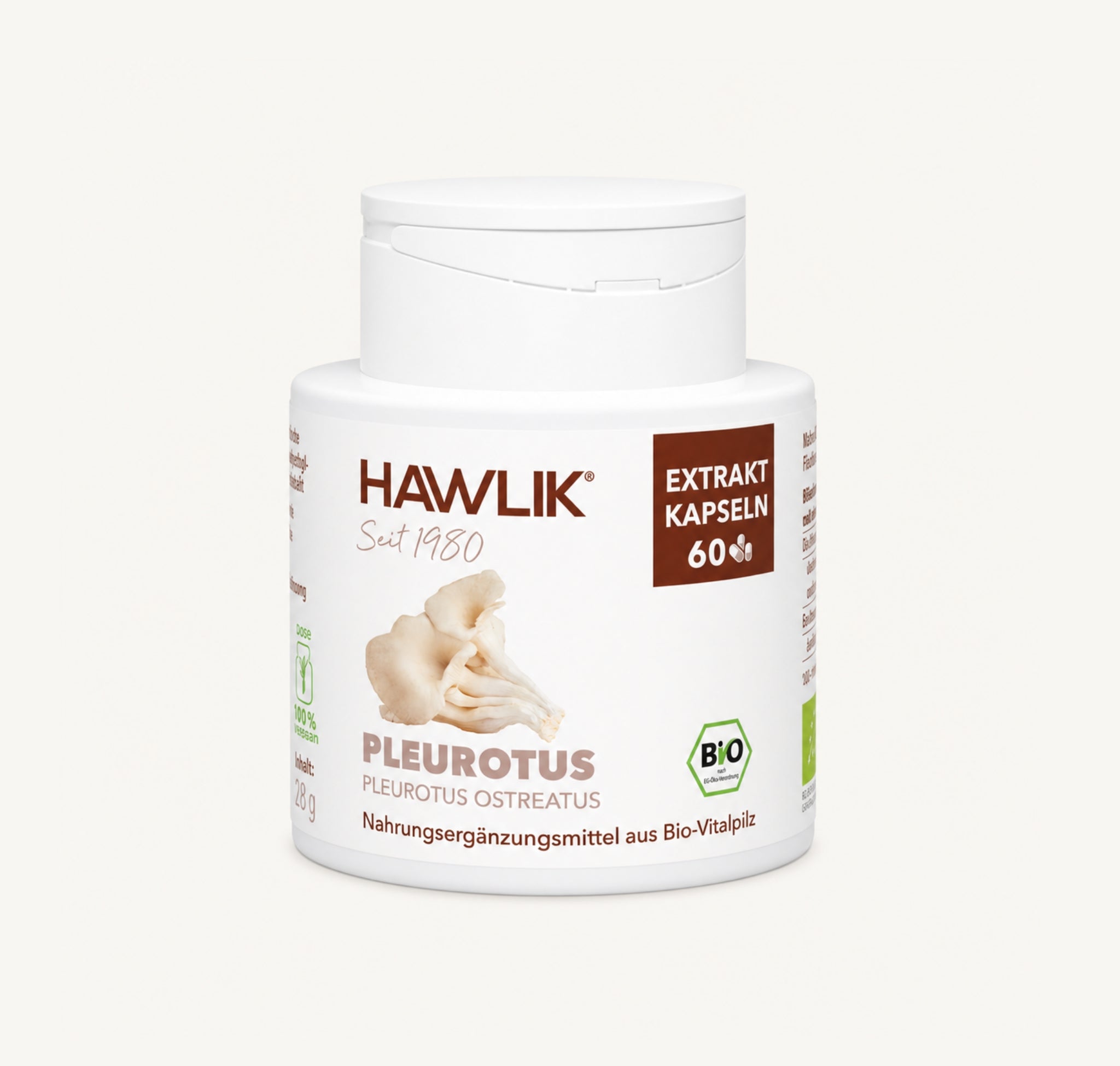 Hawlik Pleurotus Kapseln-verpackung