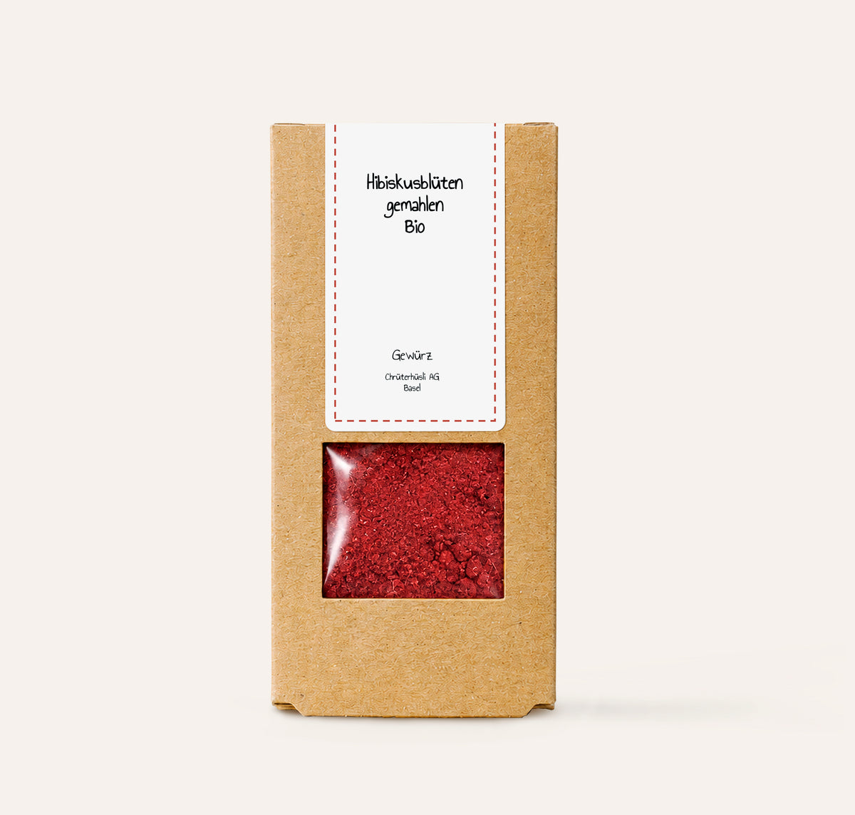 Hibiskus Gemahlen Bio-verpackung