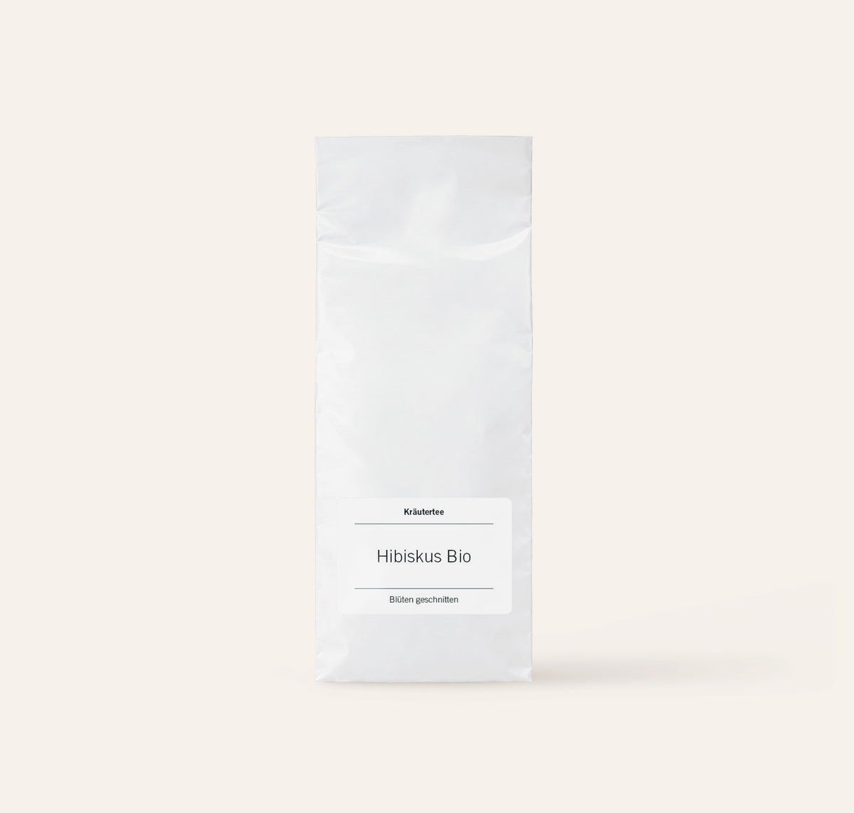 Hibiskusblüten Tee-verpackung