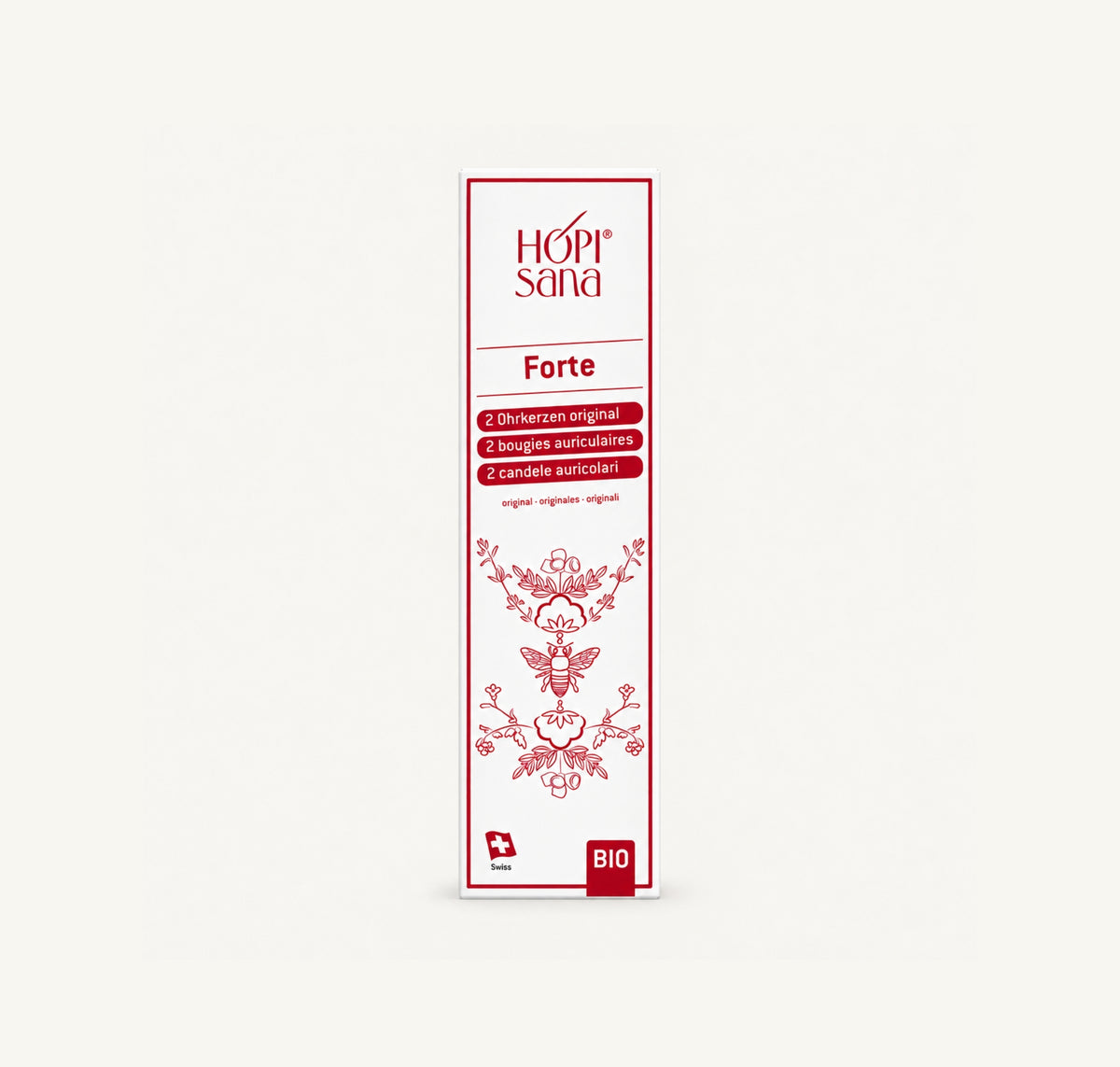 Hopisana Forte Ohrenkerzen-verpackung